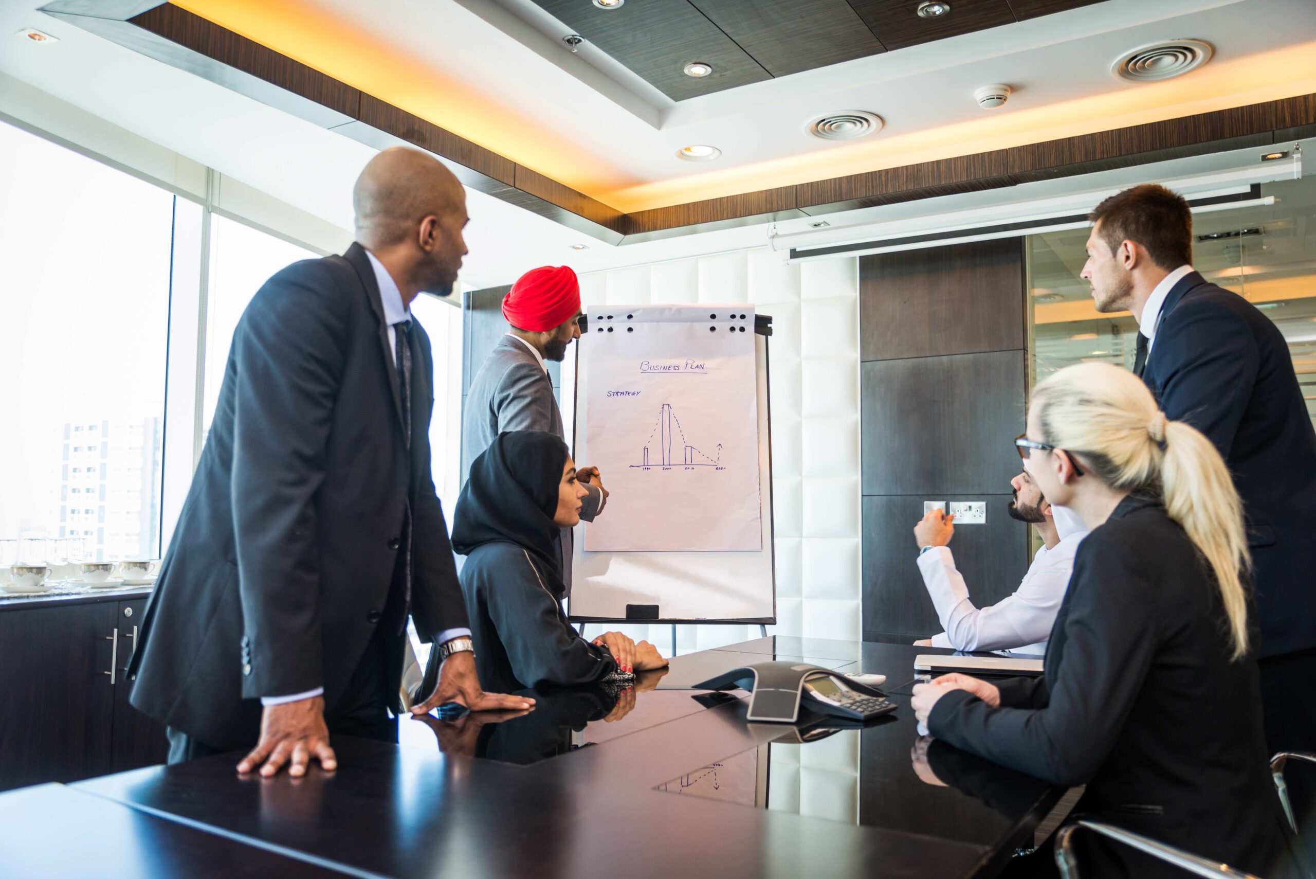 Business team in Dubai